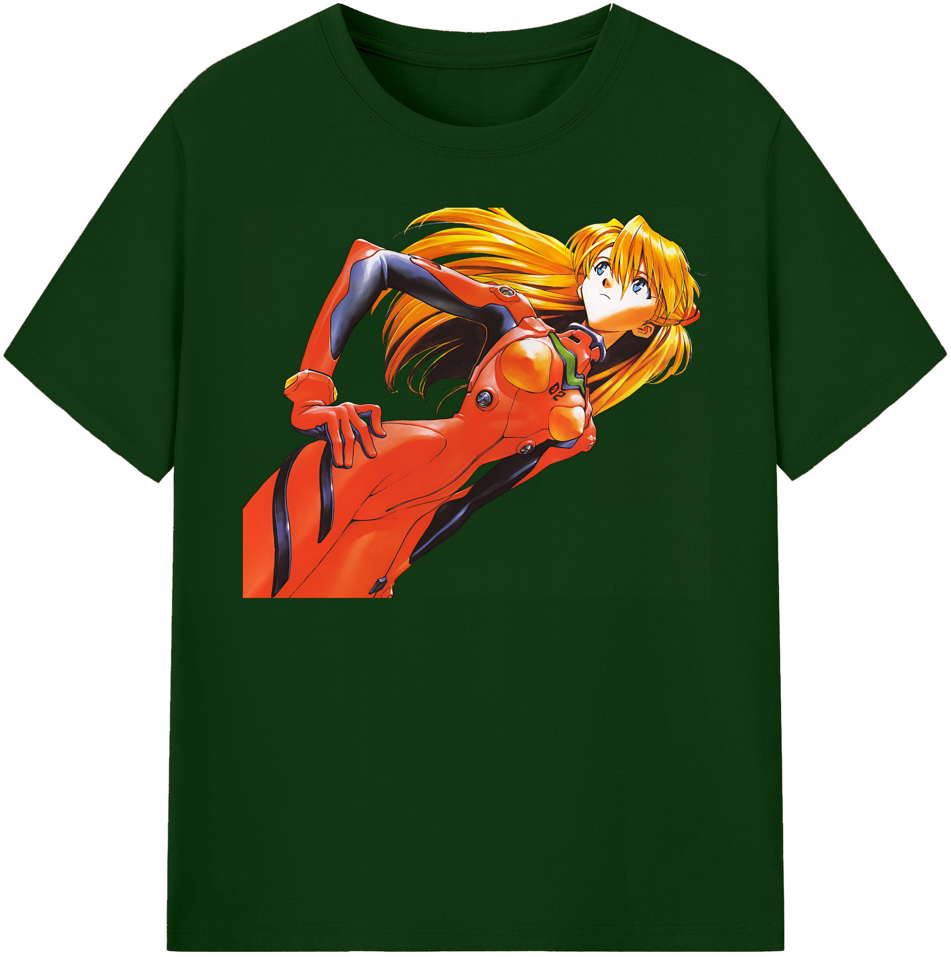 （画像用） EVA 新世紀エヴァンゲリオン 綿100％半袖Tシャツ（フロントプリント）
